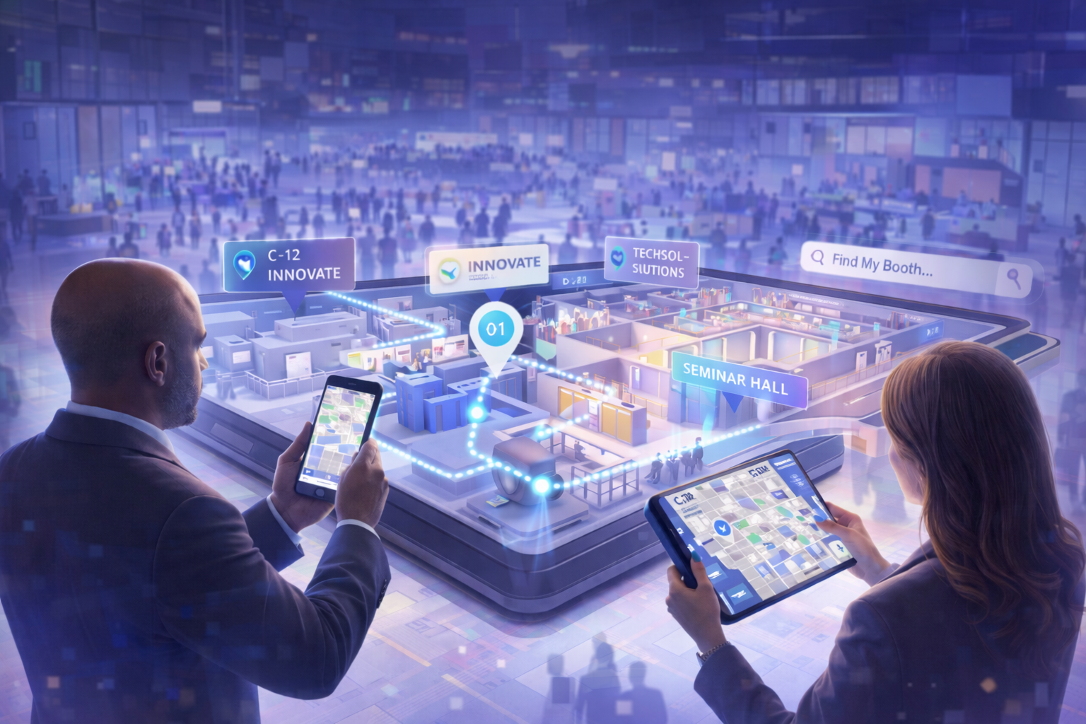 The Blue-Dot Navigation