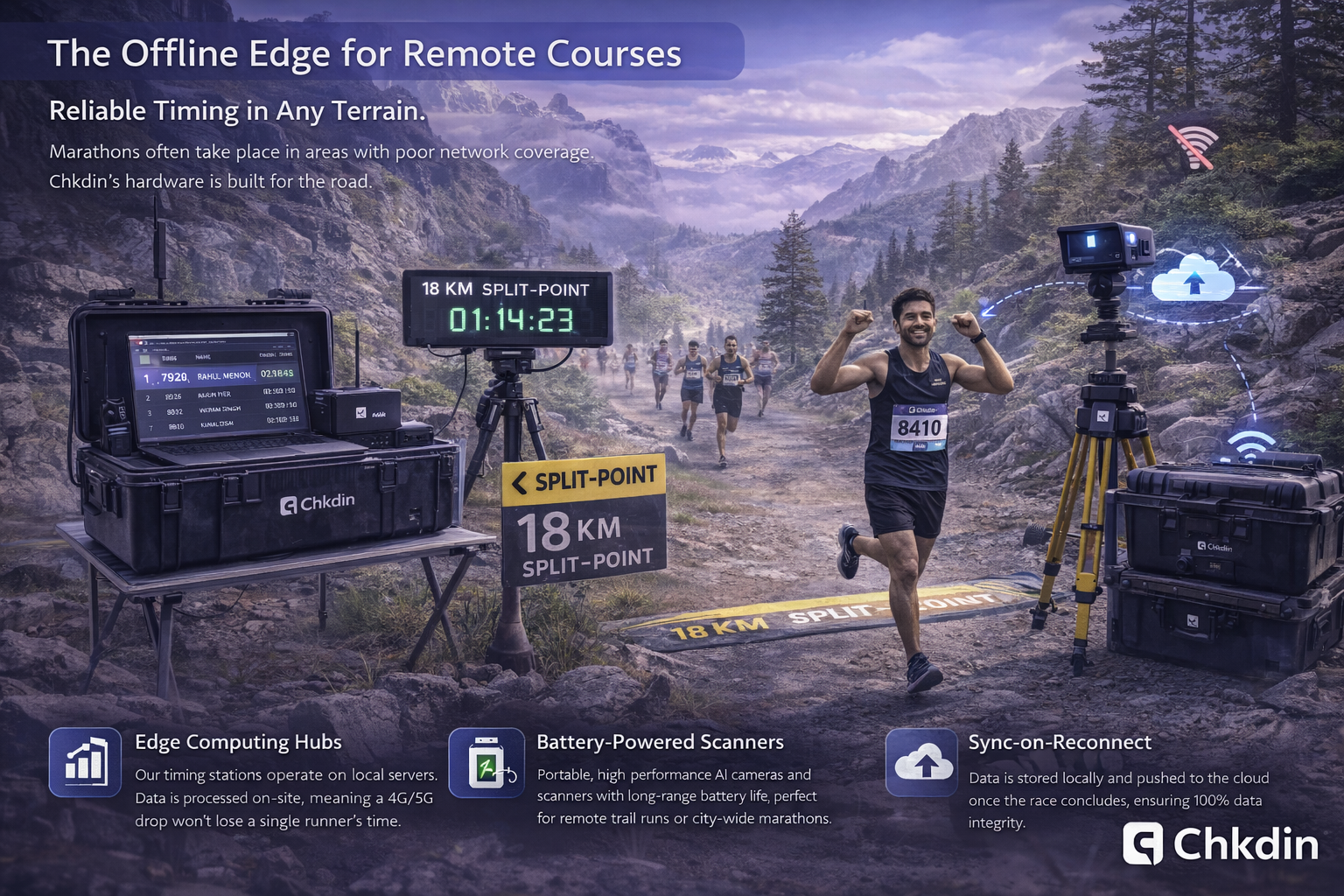 The Offline Edge for Remote Courses