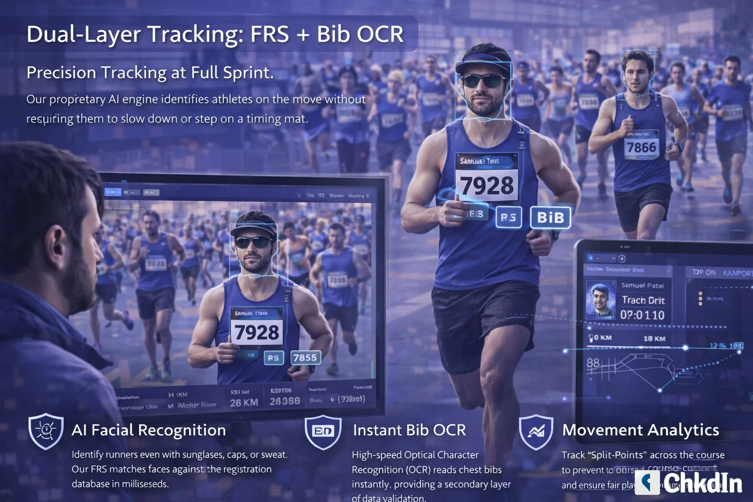 Dual-Layer Tracking: FRS + Bib OCR