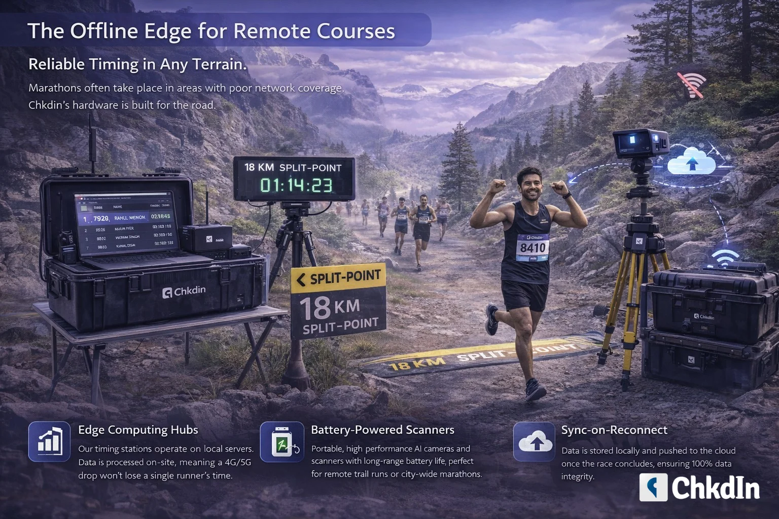 The Offline Edge for Remote Courses